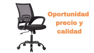 ☺️ Única y Mejor Silla Ergonomica en precio y Calidad que puedes encontrar en quotAmazonquot 2023 [upl. by Micro]