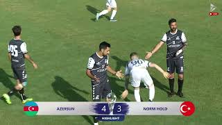 Azersun  Norm Holding  Pitch 1 MATCH HIGHLIGHTS [upl. by Igiul]