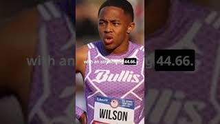 Quincy Wilson Youngest US Track Star at Olympics shorts [upl. by Adnauq]