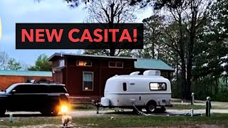 First Day in our New Casita Trailer [upl. by Oidgime]