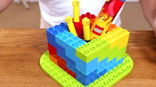 3 Easy and Simple LEGO DUPLO Build Constructions Tablet Stand Sticky Notes Station Stationary Pot [upl. by Tyne]