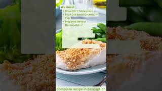 Baked Halibut with Horseradish Crust [upl. by Aicsila359]