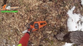 Husqvarna 536Li XP® Akku Generation Im härte Test bei eisigen Temperaturen [upl. by Perla]