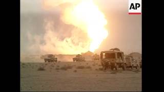 General Tommy Franks Burning Oil Wells Umm Qasr Iraqi Prisoners [upl. by Silera]