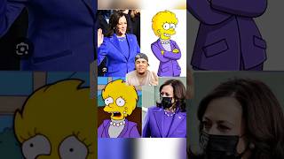 Los Simpson predicen quién será el presidente de los Estados Unidos trump2024 kamalaharris [upl. by Philo]