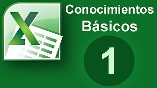 Tutorial Excel Cap 1 Conocimientos basicos [upl. by Doro]