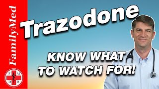 TRAZODONE FOR INSOMNIA  Learn the Side Effects and What to Expect [upl. by Giselle]