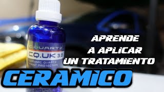 ¡Cómo aplicar un tratamiento cerámico a tu auto [upl. by Dupaix]