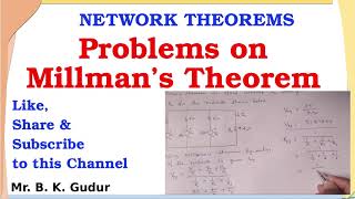 Problems on Millmans Theorem [upl. by Adnav802]