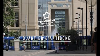 Le quartier Antigone à Montpellier [upl. by Rabka]