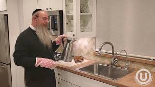 How To Kasher a Kitchen Countertop for Passover Episode 7 [upl. by Earesed434]