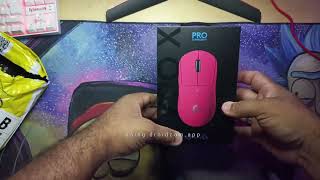 REVIEW LOGITECH G Pro X Superlight Rosa Magenta Unboxing [upl. by Stacy]