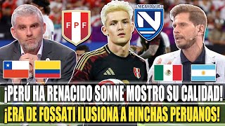 ¡PERÚ RENACE NARRADORES LATINOAMERICANOS SE EMOCIONN CON TRIUNFO DE PERU ANTE NICARAGUA ERA FOSSATI [upl. by Hpesojnhoj]