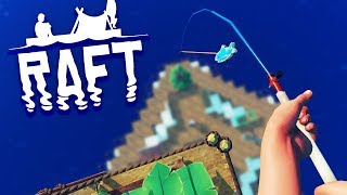 FISHING IN THE SKY Raft Survival Episode 12 [upl. by Yuhas755]