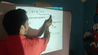 sec 2 absolute function  graph  domain  range monotony  type first term 2024  using power point [upl. by Noedig]