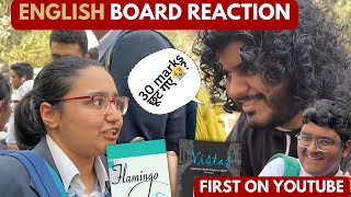 😱 FAILED Exam Class 12 English Paper REACTION by Students  FIRST on YouTube cbse [upl. by Livingston]