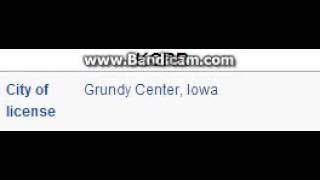 KCRR 977 KCRR Grundy Center IA TOTH ID at 300 pm 1042014 [upl. by Eidnam]