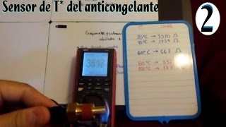 ECT Sensor de temp del motor fallas funcionamiento y diagnostico parte 2 [upl. by Eessac]