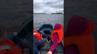 Whaly 400 on bumpy Lough Erne [upl. by Gipsy712]