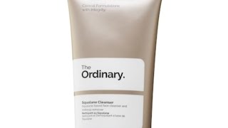 The Ordinary 🆕 Squalane Cleanser Review [upl. by Yerfej]