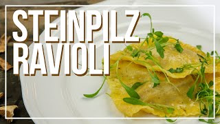 Selbstgemachte Ravioli mit Birne und Gorgonzola [upl. by Desirea]