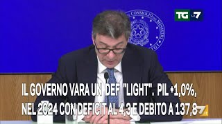 In diretta il TgLa7 delle 1330 del 09042024 [upl. by Tris]