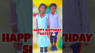 Happy Birthday Sister🎂 lessonoflife bbcomedy276 emotional birthday sister sad shorts viral [upl. by Bina529]