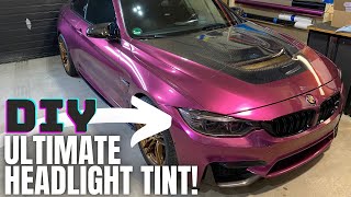 VViViDs Ultimate Headlight Tint  Install and Review [upl. by Anelaf]