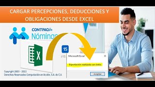 Exportar PDO y DYH desde Excel hacia la prenomina en contpaqi Nominas [upl. by Isabelle]