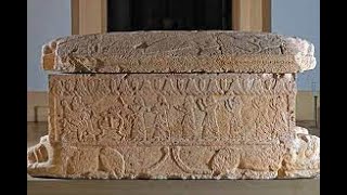 King Ahirom of Byblos Sarcophagus Phoenician Inscription revisited Ahirom tomb graffito KAI12 [upl. by Neelat]