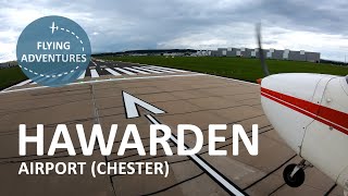 4K ATC Landing at Hawarden Chester from Caernarfon [upl. by Olenta]