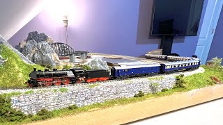 Marklin 8133 Rheingold Train Set Z Scale [upl. by Kevina]