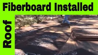 Commercial Flat Roof  Installing fiberboard to build up low areas Greenwich CT Part 2 [upl. by Najram]