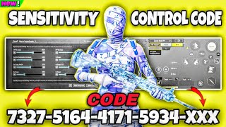 Bgmi sensitivity code today  Bgmi best sensitivity Settings  Bgmi zero recoil sensitivity code [upl. by Mosby]