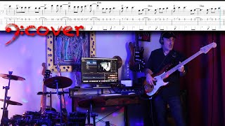 The Cure  Plainsong Live Bass Cover with Tabs in 4K [upl. by Livvyy]