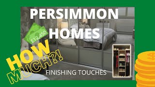 PERSIMMON HOMES  Finishing Touches [upl. by Annaes]