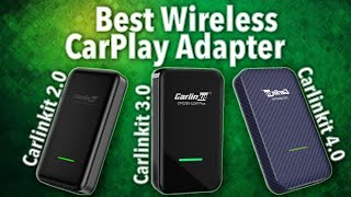 CarlinKit 20 Vs 30 Vs 40 For Wireless CarPlay amp Android Auto CarPlay android iPhone [upl. by Hnahc657]