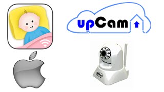 Baby Monitor for IP Camera  upCam  Einrichtung auf iPad  iPhone  Babyphone IP Kamera [upl. by Ttennaej]