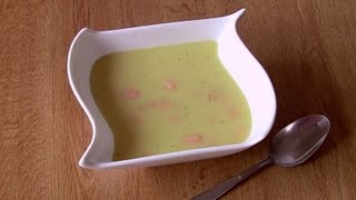 Crema de patata con salmoÌn ahumado [upl. by Kati]