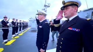 La Marine Nationale réceptionne la Fremm Languedoc [upl. by Lyrahc289]