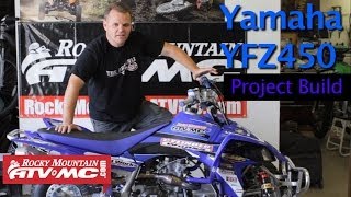 Yamaha YFZ450 Project Build [upl. by Debora]