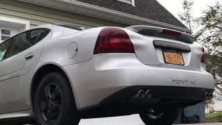 2005 Pontiac Grand Prix GT CatBack Exhaust [upl. by Suired785]