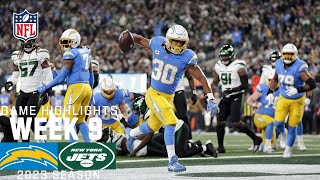 Los Angeles Chargers vs New York Jets  2023 Week 9 Game Highlights [upl. by Iew802]