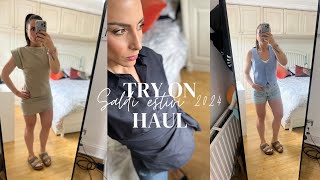 TRY ON HAUL ZARA  MANGO E INTIMISSIMI  SALDI ESTIVI 2024 [upl. by Kemppe]