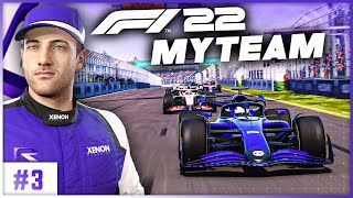 F1 22 MyTeam 3  MA VOITURE TOMBE EN MORCEAU [upl. by Adekan]