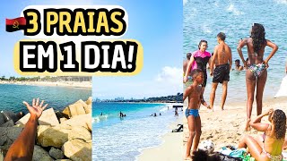 LUANDA🇦🇴 1 DIA 3 MELHORES PRAIAS DA CIDADE uma experiência épica [upl. by Akyeluz]