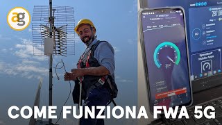 CONNESSIONE VELOCE anche IN CAMPAGNA COME FUNZIONA FWA 5G [upl. by Rhetta]