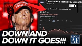 Trumps Stock is FINALLY CRASHING Because OF THIS… [upl. by Teteak439]