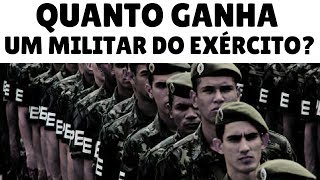 Quanto Ganha Um Militar do Exército Brasileiro Respondendo Perguntas Frequentes [upl. by Frayne544]