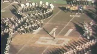 Michigan Marching Band 1972 Rose Bowl Halftime [upl. by Hoon]